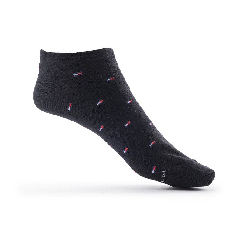 TOMMY HILFIGER COTTON ANKLE 3-PACK SOCKS SU02