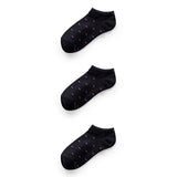 TOMMY HILFIGER COTTON ANKLE 3-PACK SOCKS SU02