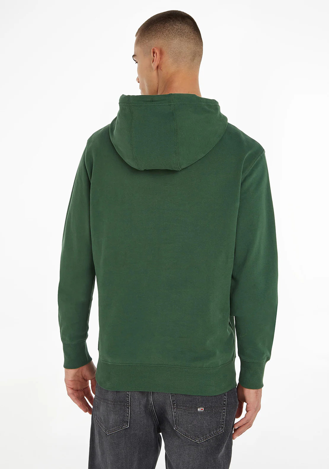 Tommy Jeans Hoodie Logo Men Dark Green (BH)