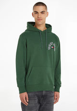 Tommy Jeans Hoodie Logo Men Dark Green (BH)