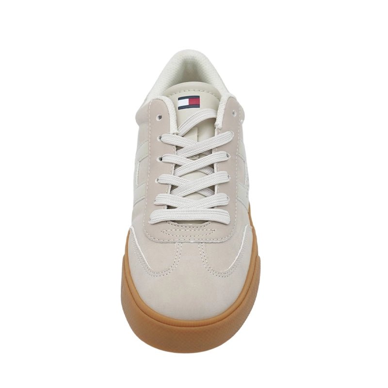 Tommy Hilfiger Lexieh Women’s Sneakers – Beige Casual Shoes with Gum Sole