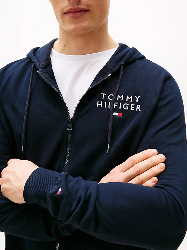 Tommy Hilfiger Navy Full-Zip Hoodie