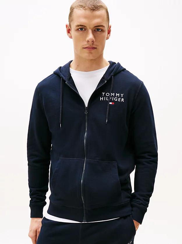 Tommy Hilfiger Navy Full-Zip Hoodie