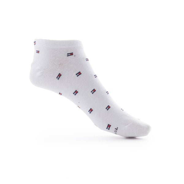 TOMMY HILFIGER COTTON ANKLE 3-PACK SOCKS SU37