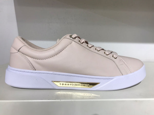 Tommy Hilfiger COURT SNEAKER GOLDEN TH Misty Blush