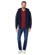 USPA USPA Full Zip Sleeve Stripe Hoodie