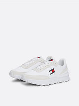 TOMMY Essential Mixed Texture Cleat Runner Trainers