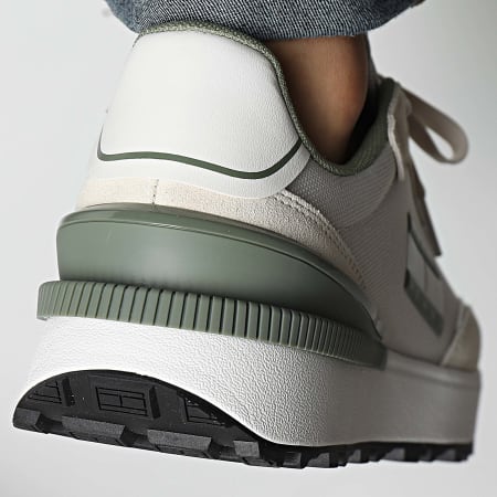 TOMMY Essential Mixed Texture Cleat Runner Trainers