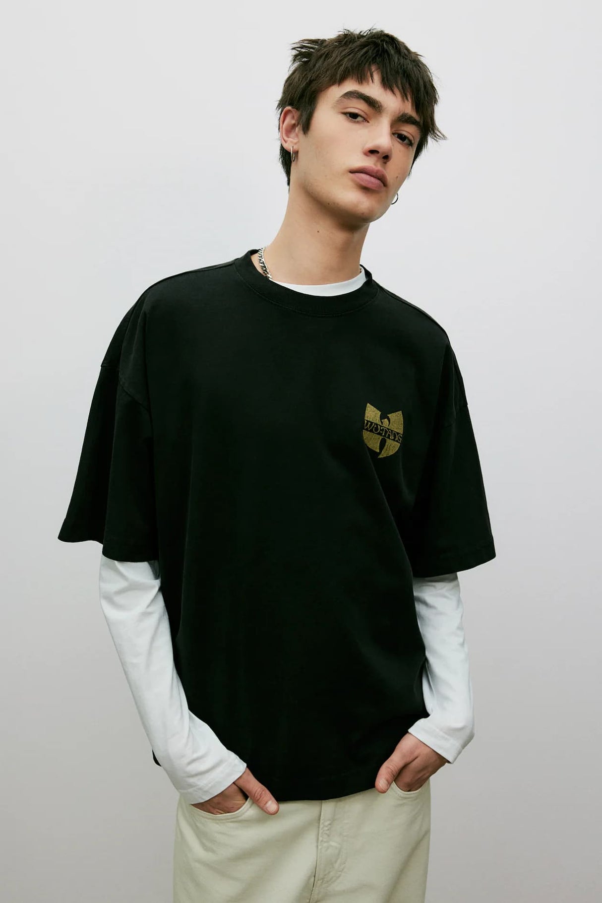 H&M Oversized Fit T-shirt – highend-eg - Main Image