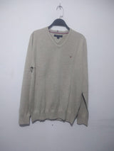 Tommy Hilfiger  V Neck jumper Men _ Beige