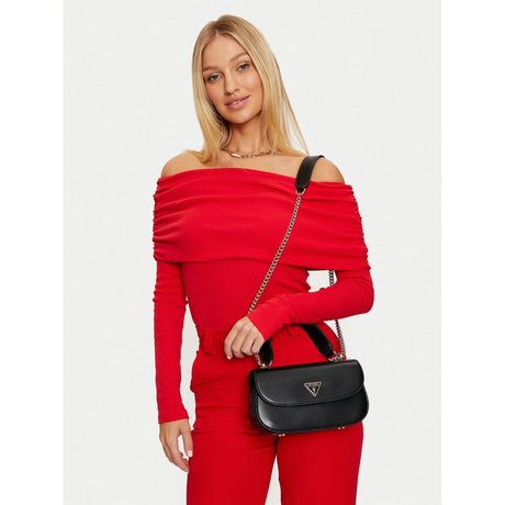 Guess Luxury Logo Print Satchel