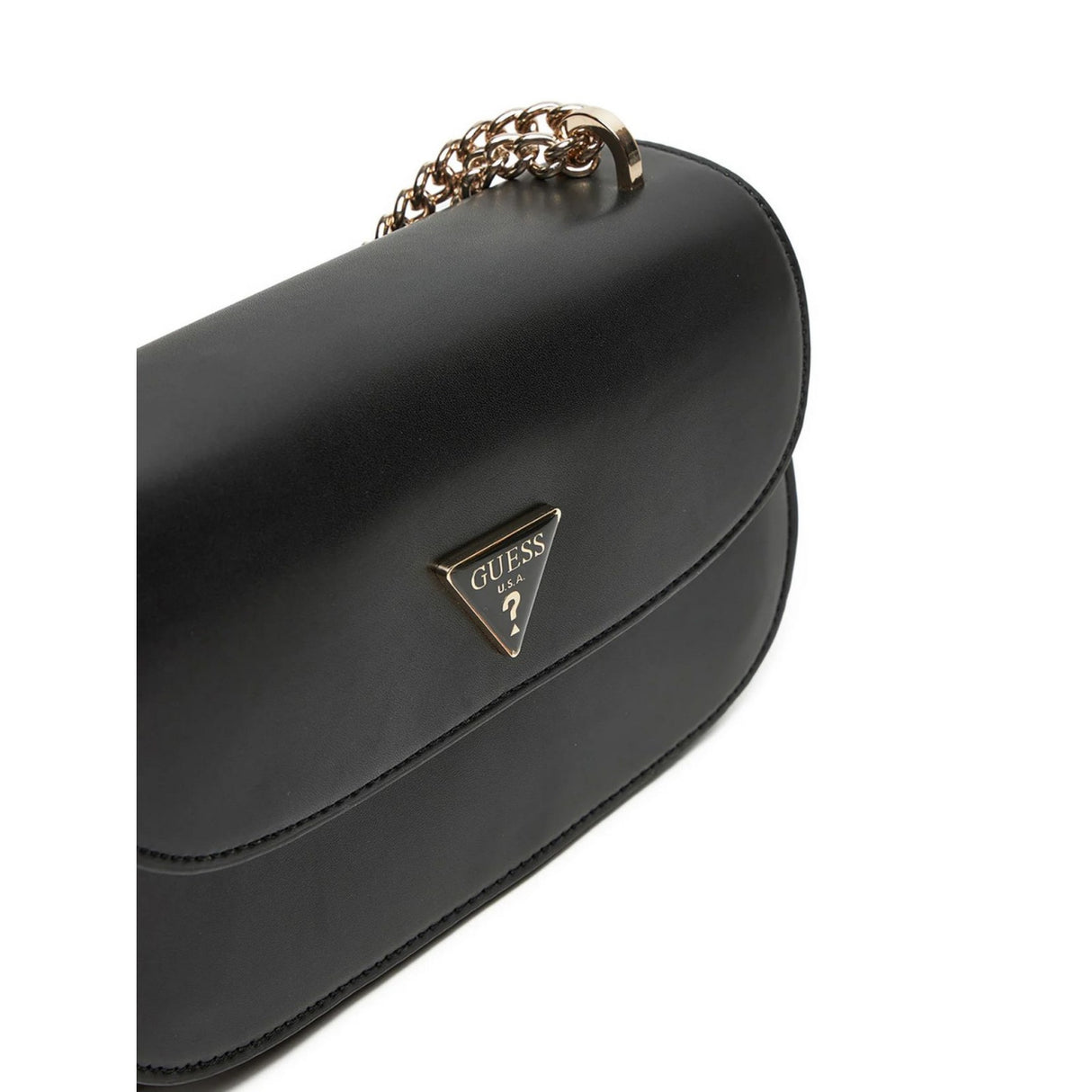 Guess Luxury Logo Print Satchel