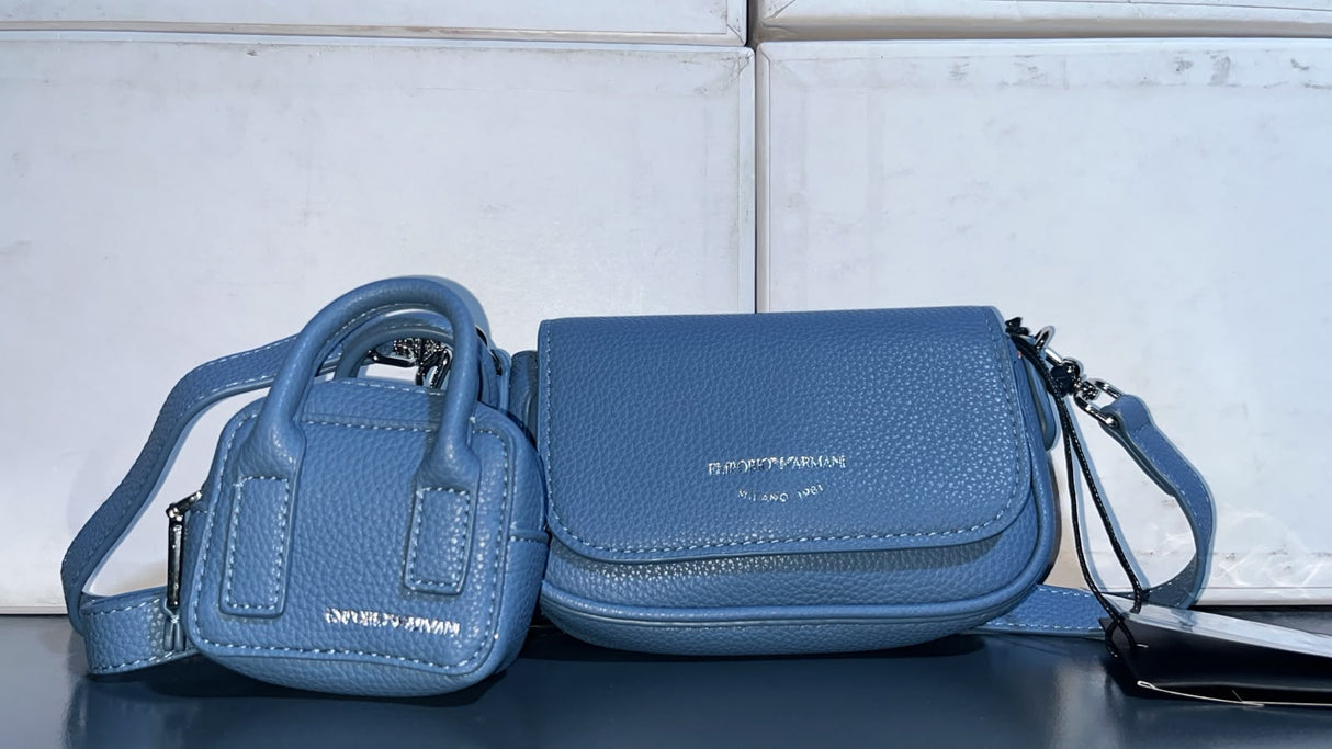 EMPORIO ARMANI pebbled faux-leather Women Bag