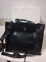 TOMMY HILFIGER Monogram Satchel Women bag