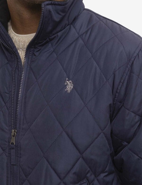 U.s POLO Diamond-quilted Jacket