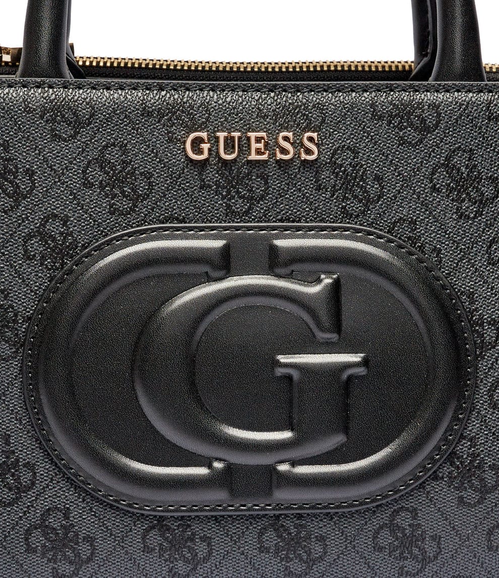 Guess Signature Logo Structured Bag