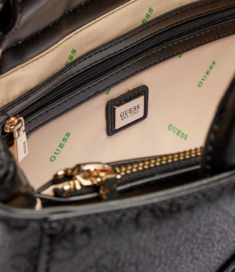 Guess Signature Logo Structured Bag
