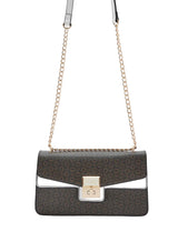 Guess Premium Satchel with Lock Charm