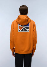 NAPAPIJRI Hoodie Logo Men Orange (BH)