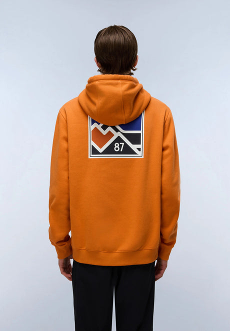 NAPAPIJRI Hoodie Logo Men Orange (BH)