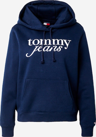 Tommy Jeans Men’s Script Logo Hoodie – Navy