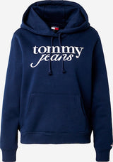 Tommy Jeans Men’s Script Logo Hoodie – Navy