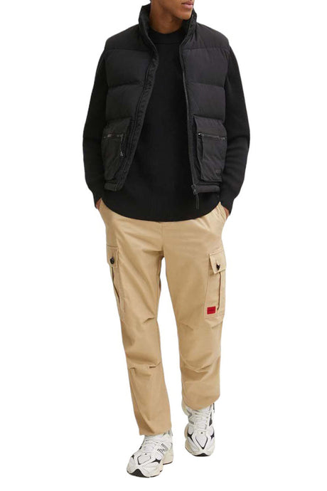 Hugo Boss Padded Utility Vest – Black