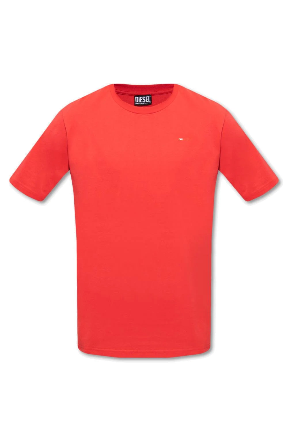 Diesel Diesel Logo Embroidered Crewneck T-Shirt