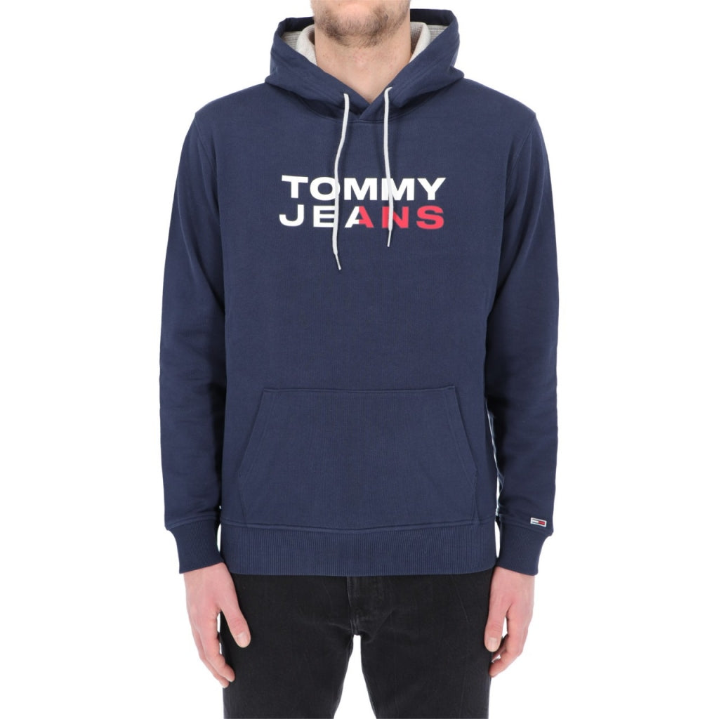 Tommy Jeans Hoodie Logo Men Navy (BH)