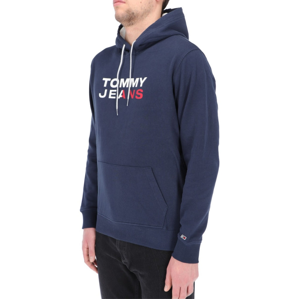 Tommy Jeans Hoodie Logo Men Navy (BH)