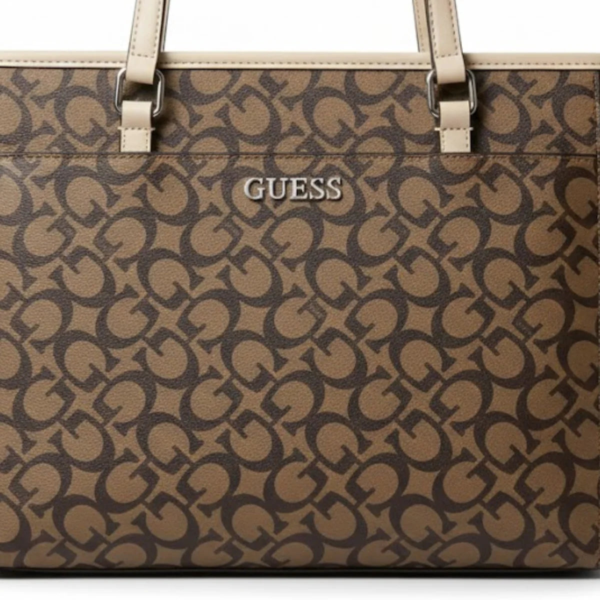 Guess Designer Logo Satchel Bag