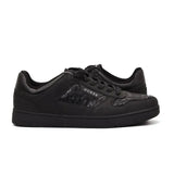GUESS Men’s Black Monogram Low-Top Sneakers