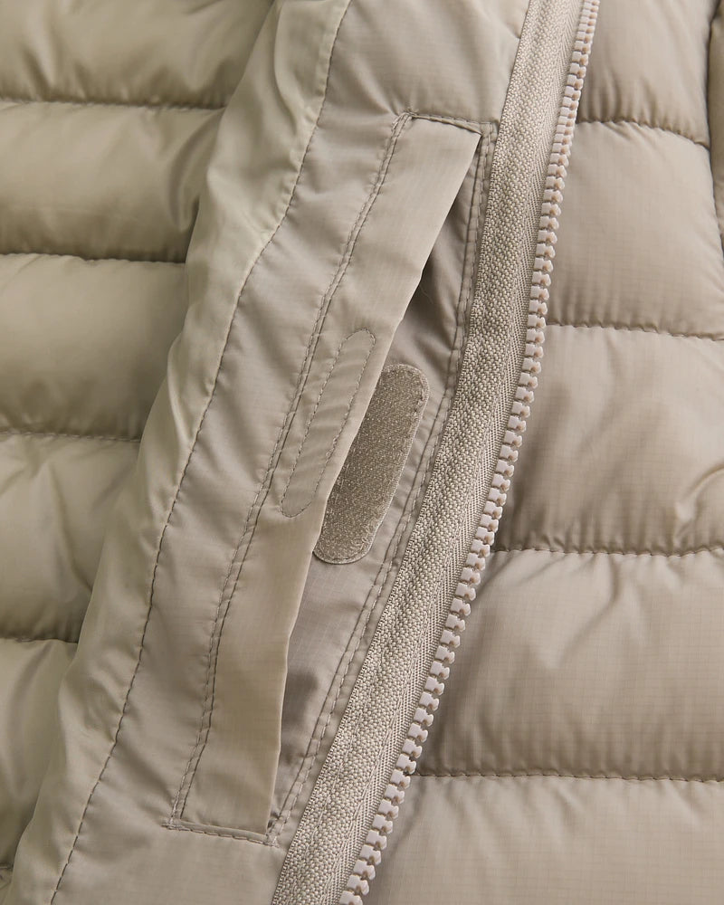 HOLLISTER MOCK-NECK PUFFER JACKET