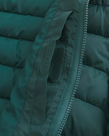 HOLLISTER MOCK-NECK PUFFER JACKET