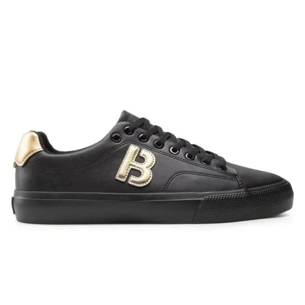 HUGO BOSS Aiden TENN LTB Trainers Men 50474728-BLKGLD