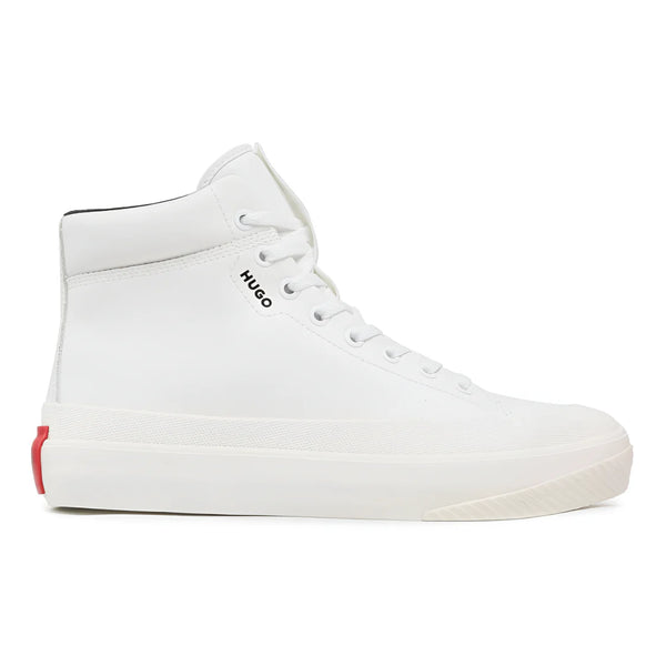 HUGO BOSS Dyer Hito High-Top Trainers Men 50485791-WHT