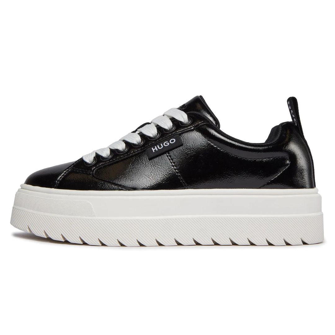 HUGO BOSS Lyssa Platform Logo Flag Signature Details Trainers