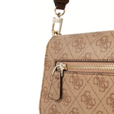 GUESS Eco Mietta 4G Logo Mini Shoulder Bag - BEG