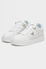 GUESS Eco - leather sneakers with logo