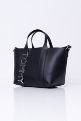 Tommy Jeans City Bold Mini Tote Bag - Black
