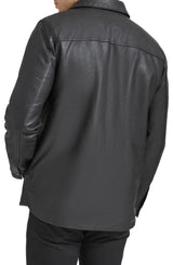 Levi’s - Faux Leather Trucker Jacket