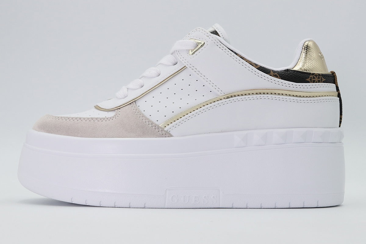Guess Ridge Sneakers (FLPRIDPEL12 WHITE)