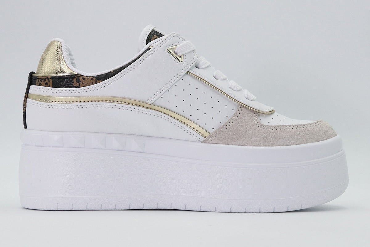 Guess Ridge Sneakers (FLPRIDPEL12 WHITE)