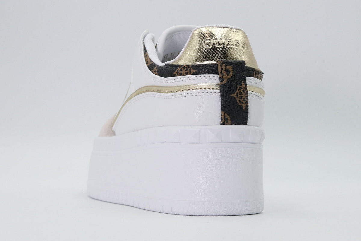 Guess Ridge Sneakers (FLPRIDPEL12 WHITE)