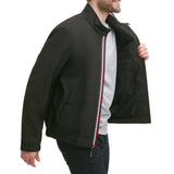 Tommy Hilfiger Men’s Black Lightweight Zip-Up Jacket
