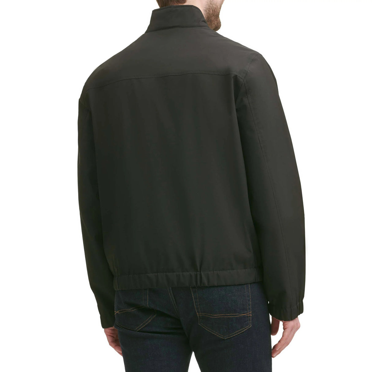 Tommy Hilfiger Men’s Black Lightweight Zip-Up Jacket