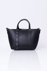 Tommy Jeans City Bold Mini Tote Bag - Black