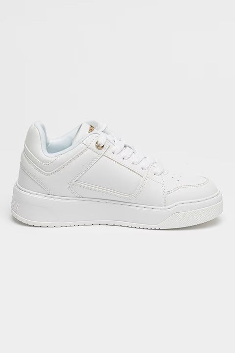 GUESS Eco - leather sneakers with logo