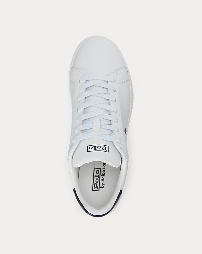 Heritage Court II Leather Trainer Save to Wishlist Polo Sport - Ralph Lauren
