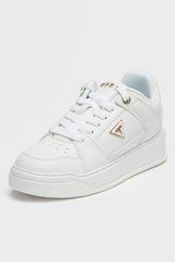 GUESS Eco - leather sneakers with logo